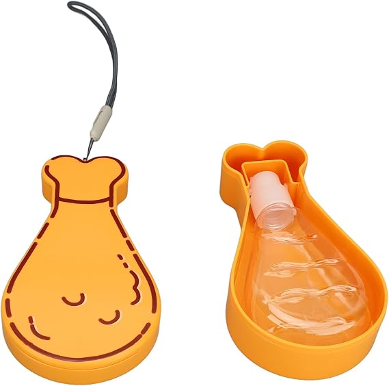 Botella Portátil 2 en 1 para Agua y Alimento de Perros y Gatos